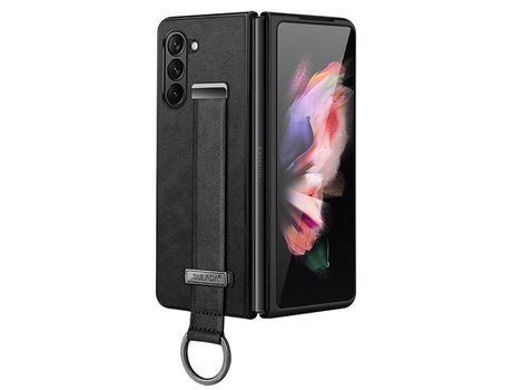 Funda para Samsung Galaxy Z Fold 5 5G SULADA Piel Sintética Negro