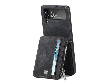 Funda para Samsung Galaxy Z Flip 4 5G Retro Negro