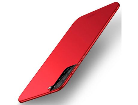 Funda para Samsung Galaxy S21 5G/S21+ MOFI Piel Sintética Rojo
