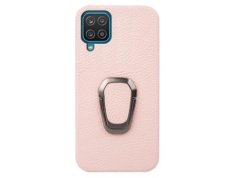Funda para Samsung Galaxy A12 Piel Sintética Rosa