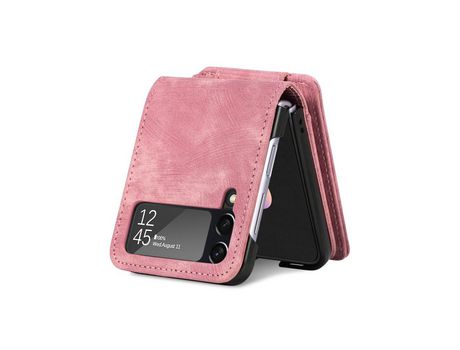 Funda para Samsung Galaxy Z Flip 4 5G Retro Rosa