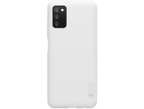 Funda para Samsung Galaxy A03 NILLKIN Piel Sintética Blanco