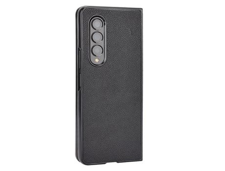 Funda para Samsung Galaxy Z Fold 4 5G Piel Sintética Negro