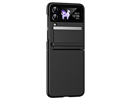 Funda para Samsung Galaxy Z Flip 3 5G Piel Sintética Negro