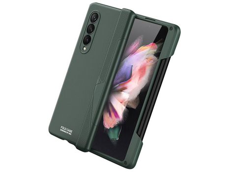 Funda para Samsung Galaxy Z Fold 3 5G GKK Piel Sintética Negro