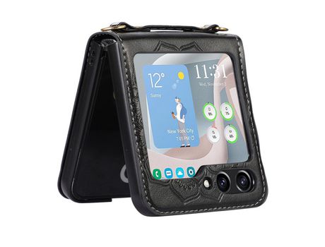 Funda para Samsung Galaxy Z Flip 5 5G Piel Sintética Multicolor