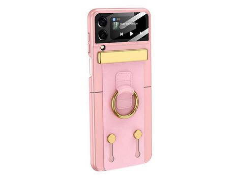 Funda para Samsung Galaxy Z Flip 4 5G GKK Piel Sintética Rosa