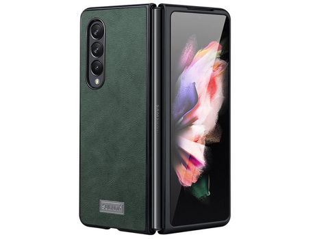 Funda para Samsung Galaxy Z Fold 4 5G SULADA Piel Sintética Verde
