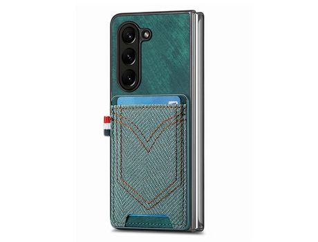 Funda para Samsung Galaxy Z Fold 5 5G JUNSUNMAY Azul