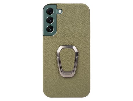 Funda para Samsung Galaxy S22+/S22 5G Piel Sintética Verde