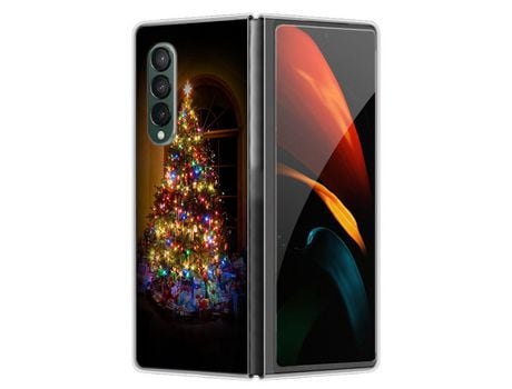 Funda para Samsung Galaxy Z Fold 4 5G Piel Sintética Multicolor