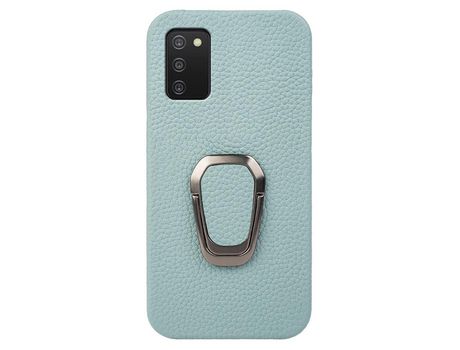 Funda para Samsung Galaxy A03 Piel Sintética Azul