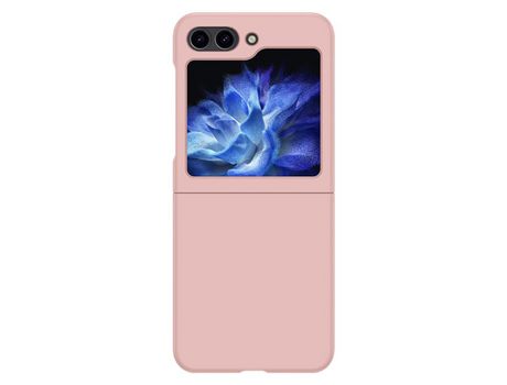 Funda para Samsung Galaxy Z Flip 5 5G Piel Sintética Rosa