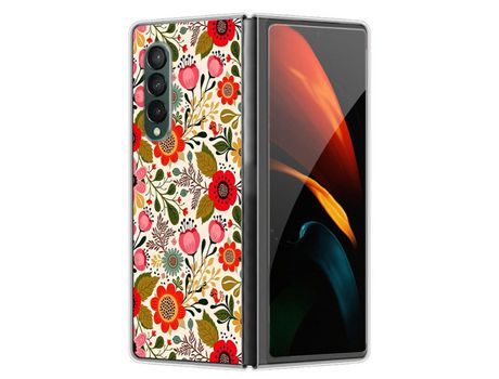 Funda para Samsung Galaxy Z Fold 4 5G Piel Sintética Multicolor