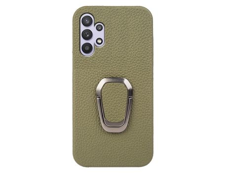 Funda para Samsung Galaxy A32 5G Piel Sintética Verde