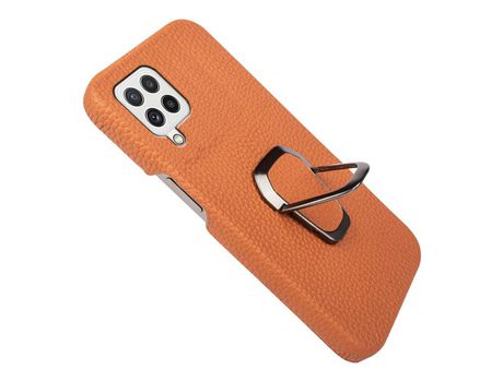 Funda para Samsung Galaxy A22 Piel Sintética Marrón