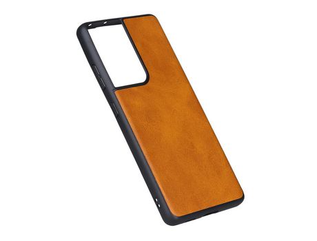 Funda para Samsung Galaxy S21 Ultra/S21 Ultra 5G Piel Sintética Marrón