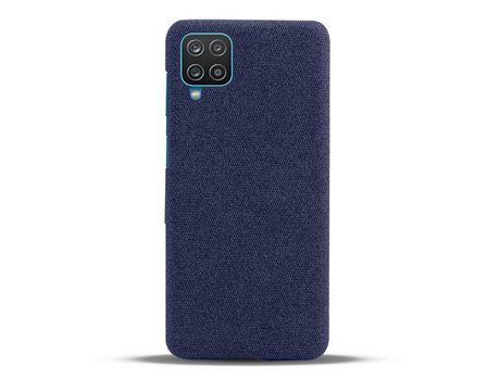 Funda para Samsung Galaxy A12 KSQ Piel Sintética Azul