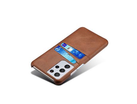 Funda para Samsung Galaxy S21 Ultra/S21 Ultra 5G KSQ Marrón