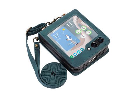 Funda para Samsung Galaxy Z Flip 5 5G Piel Sintética Multicolor