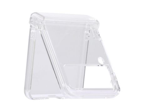 Funda para Samsung Galaxy Z Flip 3 5G Piel Sintética Transparente