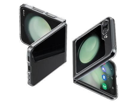 Funda para Samsung Galaxy Z Flip 5 SPIGEN Acrílico Transparente