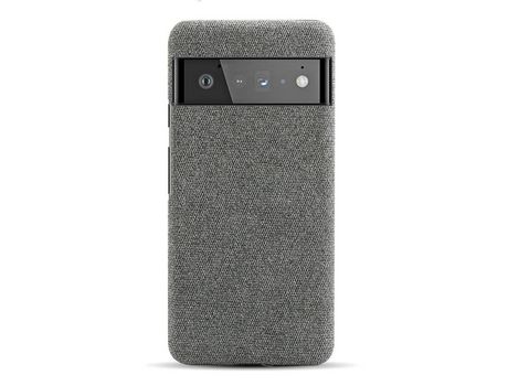 Funda para Google Pixel 6 Pro Piel Sintética Gris