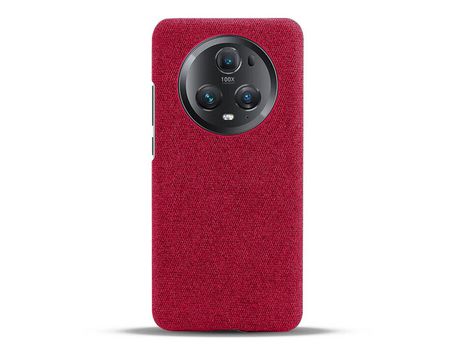 Funda para Honor Magic5 Pro Piel Sintética Rojo