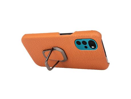 Funda para Moto G22 Piel Sintética Marrón