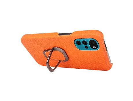 Funda para Moto G22 Piel Sintética Amarillo