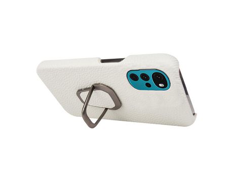 Funda para Moto G22 Piel Sintética Blanco