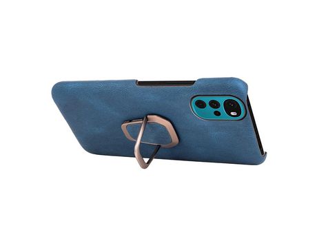Funda para Moto G22 Piel Sintética Azul