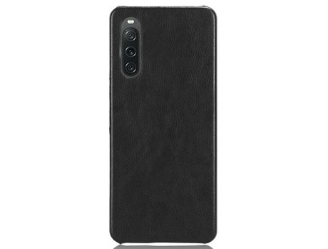 Funda para Sony Xperia 10 V Piel Sintética Negro