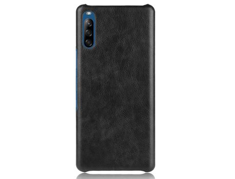Funda para Sony Xperia L4 Piel Sintética Negro