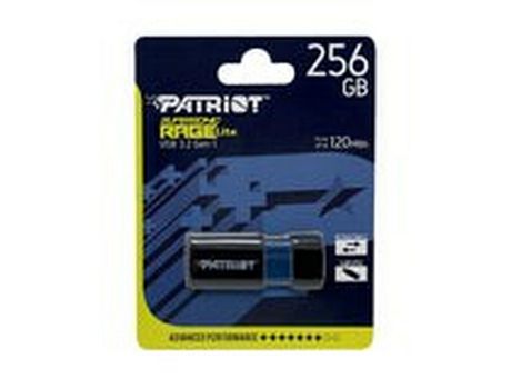 Memória Usb PATRIOT MEMORY Rage Lite Negra 256 Gb