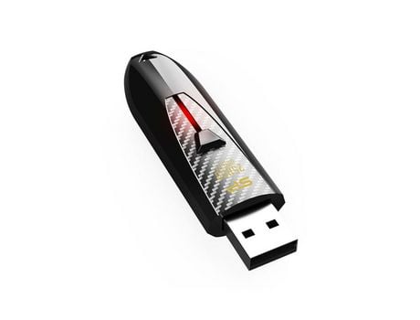 Memória Usb SILICON POWER Blaze B25 Negra 128 Gb