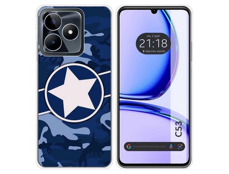 Funda Para Realme C53 TUMUNDOSMARTPHONE de Silicona - Multicolor