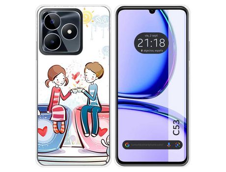 Funda Para Realme C53 TUMUNDOSMARTPHONE de Silicona - Multicolor