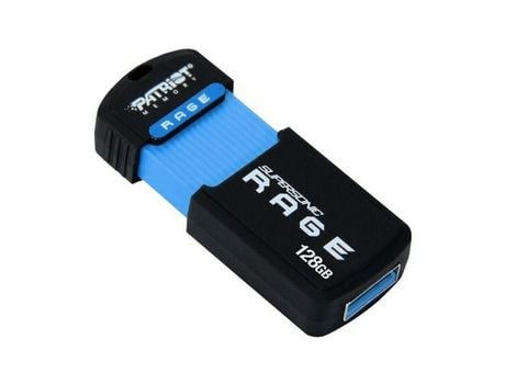 Memória Usb PATRIOT MEMORY Rage Lite Negra 128 Gb