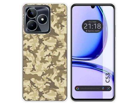 Funda Para Realme C53 TUMUNDOSMARTPHONE de Silicona - Multicolor