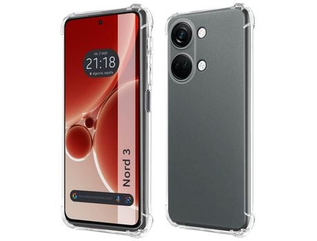 Funda Para OnePlus Nord 3 5G TUMUNDOSMARTPHONE de Silicona - Transparente