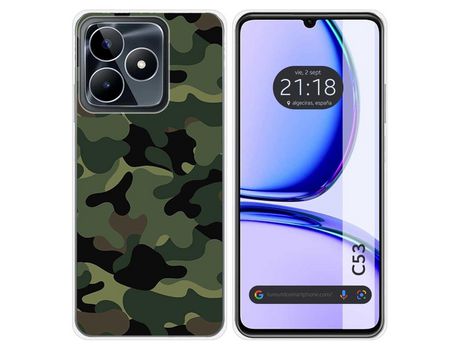 Funda Para Realme C53 TUMUNDOSMARTPHONE de Silicona - Multicolor