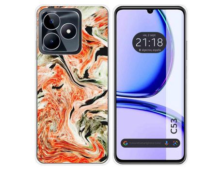 Funda Para Realme C53 TUMUNDOSMARTPHONE de Silicona - Multicolor