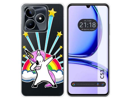 Funda Para Realme C53 TUMUNDOSMARTPHONE de Silicona - Multicolor