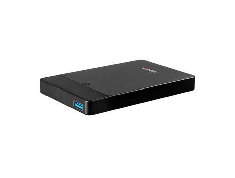 LINDY Caja para Disco Duro USB Sata USB-A Negra