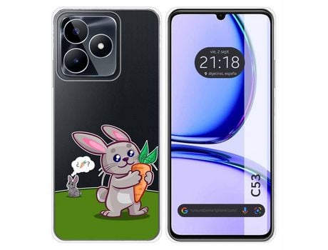 Funda Para Realme C53 TUMUNDOSMARTPHONE de Silicona - Multicolor