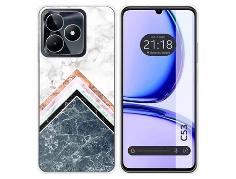 Funda Para Realme C53 TUMUNDOSMARTPHONE de Silicona - Multicolor