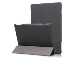 Funda protectora de piel sintética negra para Huawei MediaPad M3 Lite 10 (oro claro)