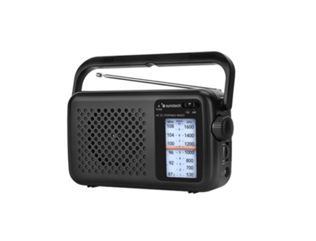 Radio SUNSTECH RPS760 Negro Analógica