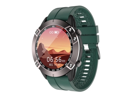 Smartwatch Dk60 Bluetooth Llamada Frecuencia cardíaca Presión arterial Control de música Verde
